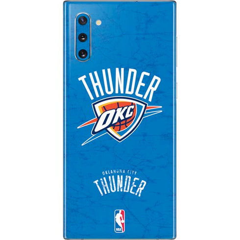 NBA Oklahoma City Thunder Primary Logo Galaxy Note 10 Skin