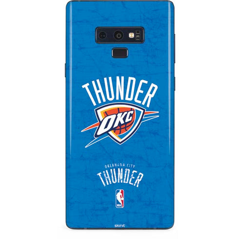 NBA Oklahoma City Thunder Primary Logo Galaxy Note 9 Skin