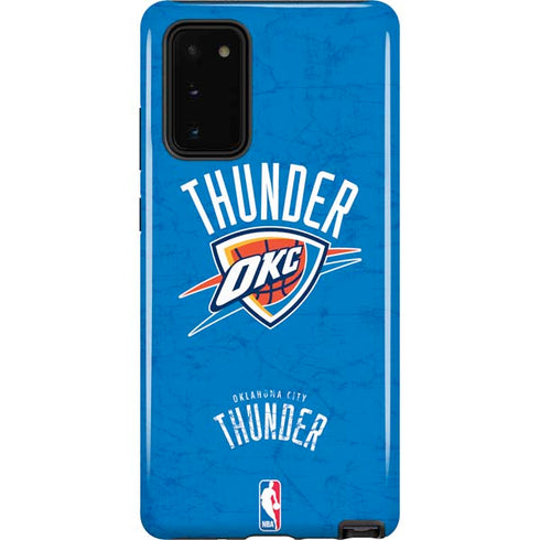 NBA Oklahoma City Thunder Primary Logo Galaxy Note20 5G Pro Case