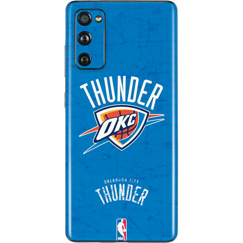 NBA Oklahoma City Thunder Primary Logo Galaxy S20 Fan Edition Skin