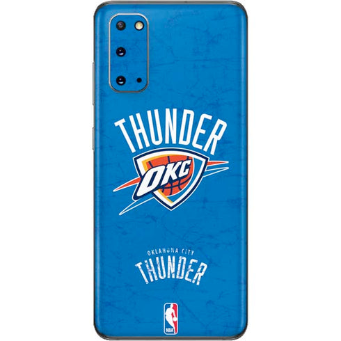 NBA Oklahoma City Thunder Primary Logo Galaxy S20 Skin