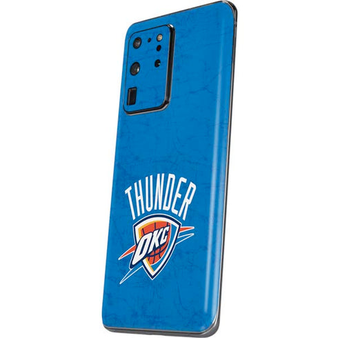 NBA Oklahoma City Thunder Primary Logo Galaxy S20 Ultra 5G Skin