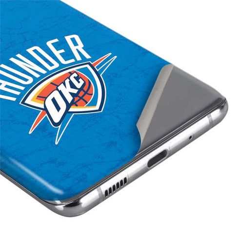 NBA Oklahoma City Thunder Primary Logo Galaxy S20 Ultra 5G Skin
