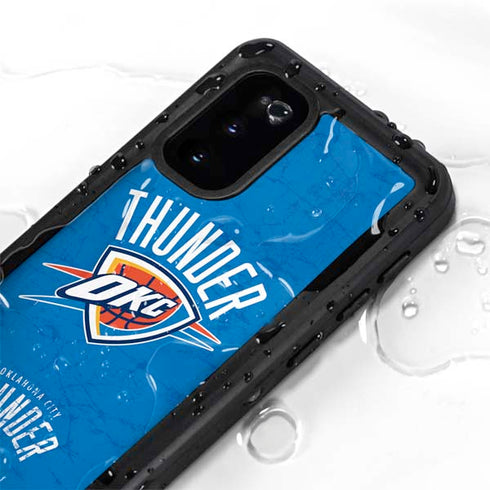 NBA Oklahoma City Thunder Primary Logo Galaxy S20 Waterproof Case