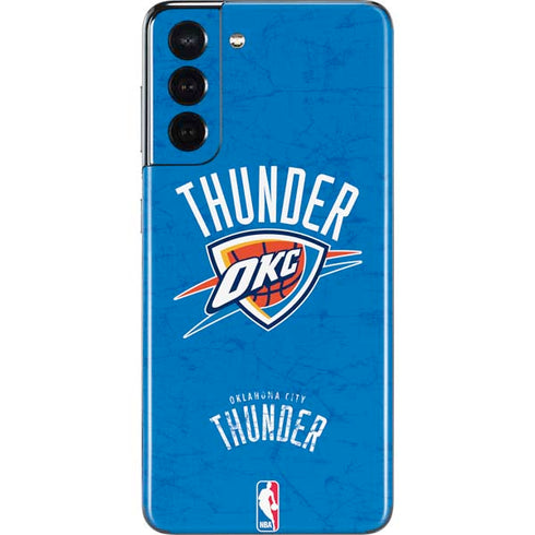 NBA Oklahoma City Thunder Primary Logo Galaxy S21 5G Skin