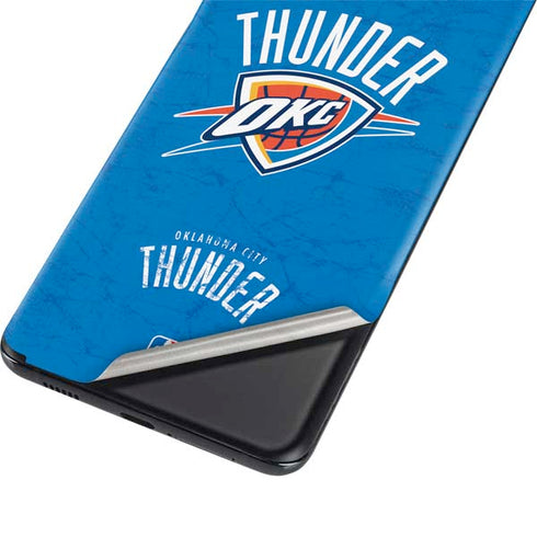 NBA Oklahoma City Thunder Primary Logo Galaxy S21 5G Skin