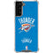 NBA Oklahoma City Thunder Primary Logo Galaxy S21 FE Clear Case