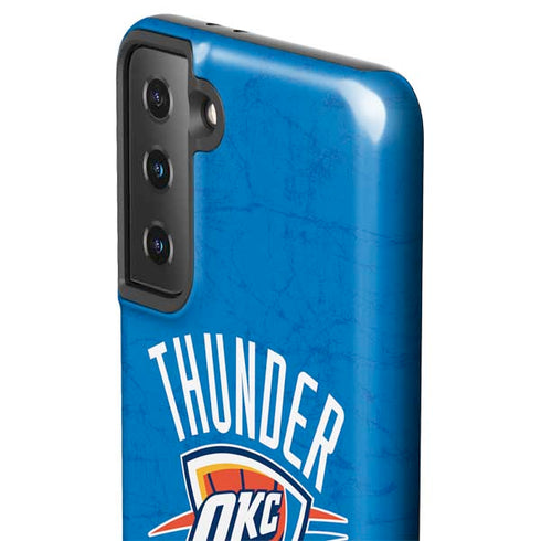 NBA Oklahoma City Thunder Primary Logo Galaxy S21 FE Pro Case