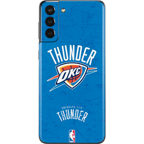NBA Oklahoma City Thunder Primary Logo Galaxy S21 Plus 5G Skin
