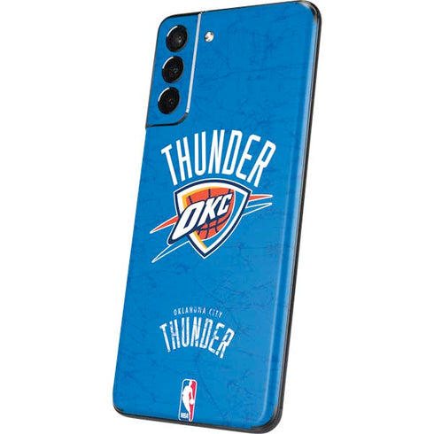 NBA Oklahoma City Thunder Primary Logo Galaxy S21 Plus 5G Skin