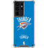 NBA Oklahoma City Thunder Primary Logo Galaxy S21 Ultra 5G Clear Case