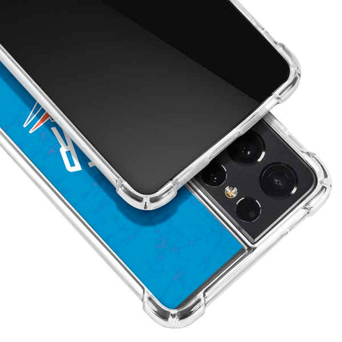 NBA Oklahoma City Thunder Primary Logo Galaxy S21 Ultra 5G Clear Case