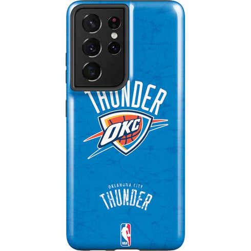 NBA Oklahoma City Thunder Primary Logo Galaxy S21 Ultra 5G Pro Case