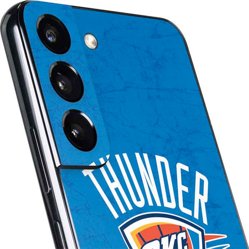 NBA Oklahoma City Thunder Primary Logo Galaxy S22 Plus Skin