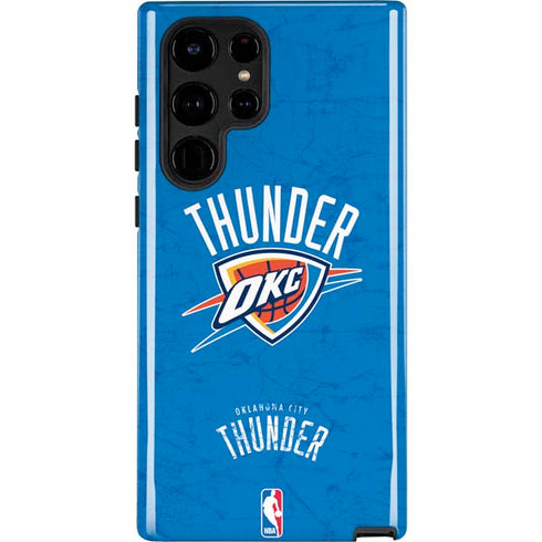 NBA Oklahoma City Thunder Primary Logo Galaxy S22 Ultra Pro Case