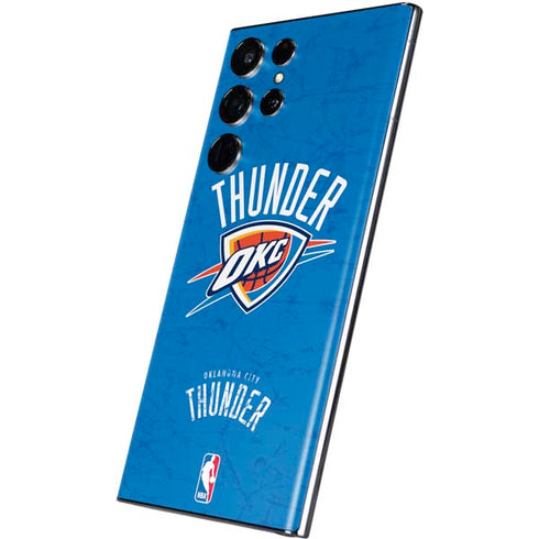 NBA Oklahoma City Thunder Primary Logo Galaxy S22 Ultra Skin