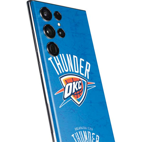 NBA Oklahoma City Thunder Primary Logo Galaxy S22 Ultra Skin