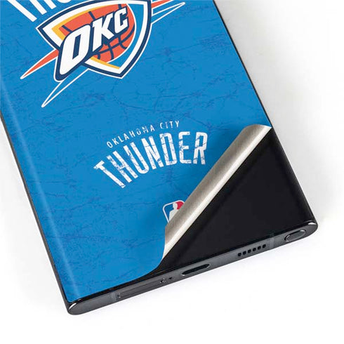 NBA Oklahoma City Thunder Primary Logo Galaxy S22 Ultra Skin
