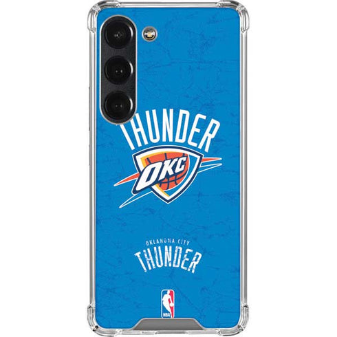 NBA Oklahoma City Thunder Primary Logo Galaxy S23 Clear Case