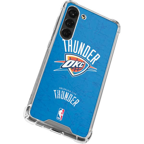 NBA Oklahoma City Thunder Primary Logo Galaxy S23 Plus Clear Case