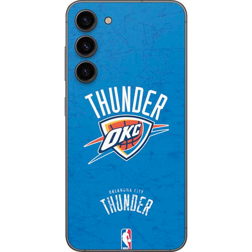 NBA Oklahoma City Thunder Primary Logo Galaxy S23 Plus Skin