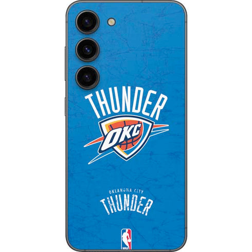 NBA Oklahoma City Thunder Primary Logo Galaxy S23 Skin