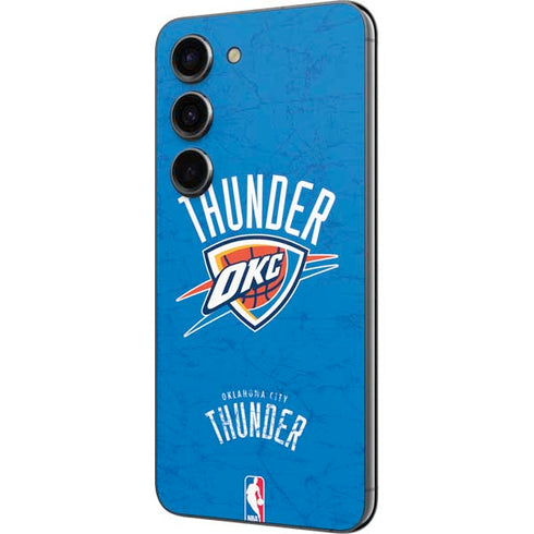NBA Oklahoma City Thunder Primary Logo Galaxy S23 Skin