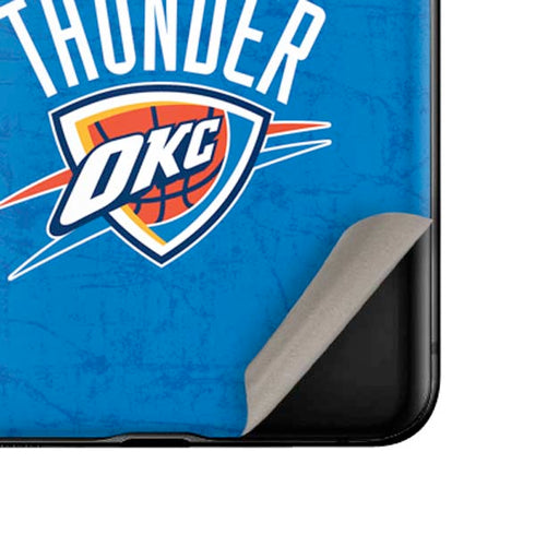 NBA Oklahoma City Thunder Primary Logo Galaxy Z Flip Skin