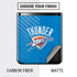 NBA Oklahoma City Thunder Primary Logo Galaxy Z Flip Skin