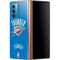 NBA Oklahoma City Thunder Primary Logo Galaxy Z Fold2 5G Skin