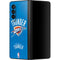 NBA Oklahoma City Thunder Primary Logo Galaxy Z Fold3 5G Skin