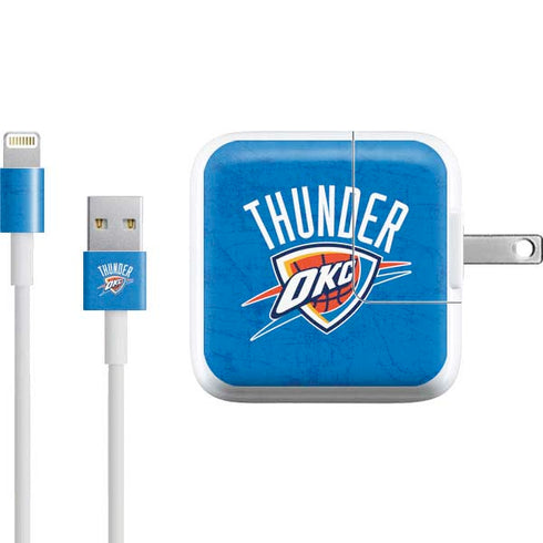 NBA Oklahoma City Thunder Primary Logo iPad Charger (10W USB) Skin