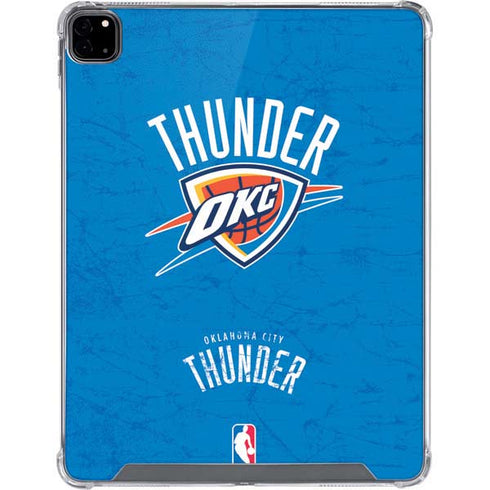 NBA Oklahoma City Thunder Primary Logo iPad Pro 12.9in (2020) Clear Case