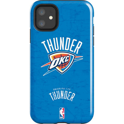 NBA Oklahoma City Thunder Primary Logo iPhone 11 Impact Case