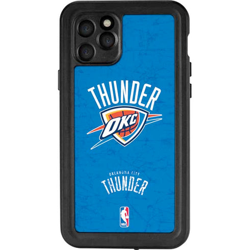 NBA Oklahoma City Thunder Primary Logo iPhone 11 Pro Waterproof Case