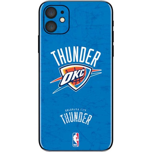NBA Oklahoma City Thunder Primary Logo iPhone 11 Skin