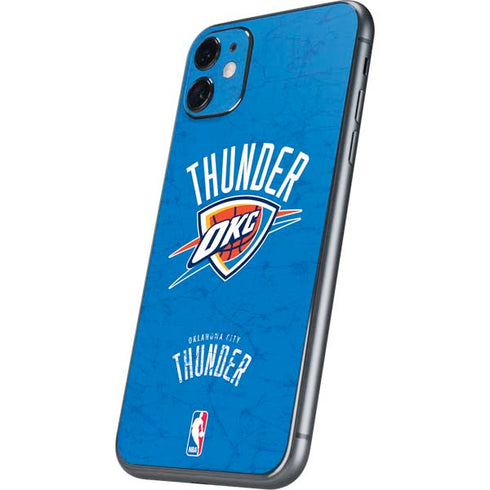 NBA Oklahoma City Thunder Primary Logo iPhone 11 Skin