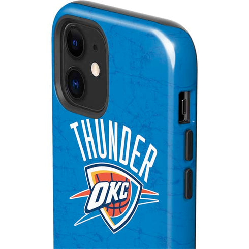 NBA Oklahoma City Thunder Primary Logo iPhone 12 Impact Case