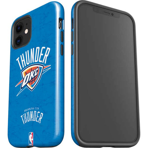 NBA Oklahoma City Thunder Primary Logo iPhone 12 Impact Case
