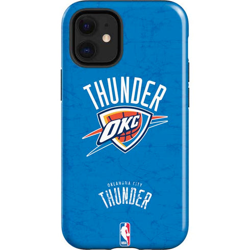 NBA Oklahoma City Thunder Primary Logo iPhone 12 Mini Impact Case
