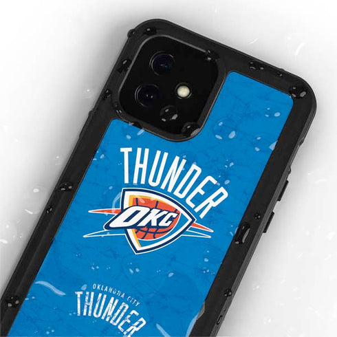 NBA Oklahoma City Thunder Primary Logo iPhone 12 Mini Waterproof Case
