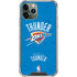NBA Oklahoma City Thunder Primary Logo iPhone 12 Pro Clear Case