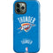 NBA Oklahoma City Thunder Primary Logo iPhone 12 Pro Max Impact Case
