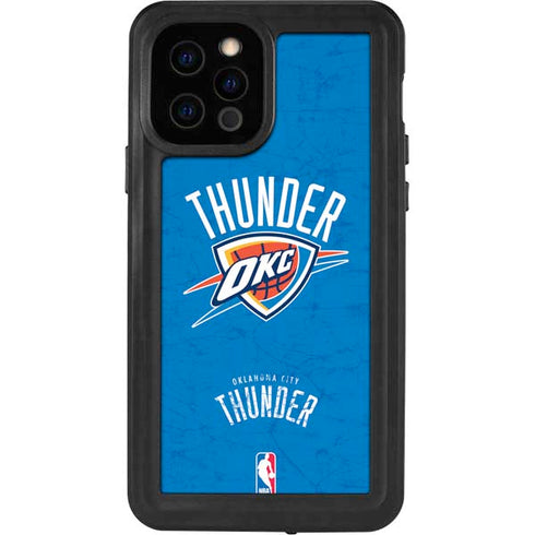 NBA Oklahoma City Thunder Primary Logo iPhone 12 Pro Waterproof Case