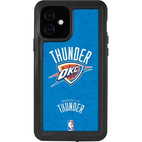 NBA Oklahoma City Thunder Primary Logo iPhone 12 Waterproof Case