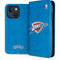 NBA Oklahoma City Thunder Primary Logo iPhone 13 Folio Case