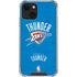 NBA Oklahoma City Thunder Primary Logo iPhone 13 Mini Clear Case