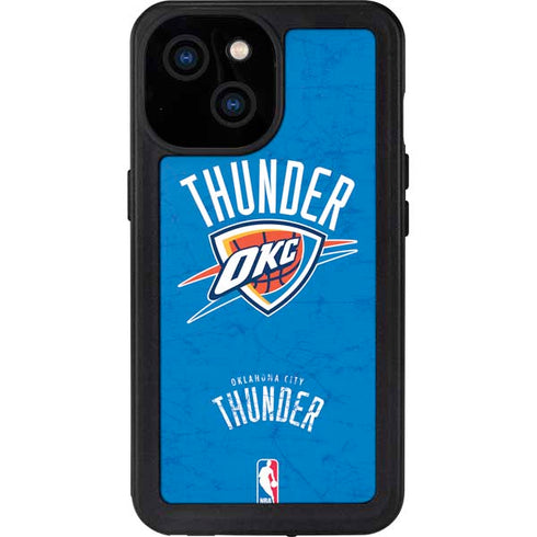 NBA Oklahoma City Thunder Primary Logo iPhone 13 Mini Waterproof Case