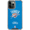 NBA Oklahoma City Thunder Primary Logo iPhone 13 Pro Max Clear Case