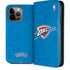 NBA Oklahoma City Thunder Primary Logo iPhone 13 Pro Max Folio Case